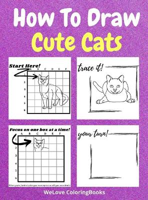 Book cover for How To Draw Cute Cats