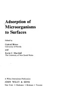 Book cover for Adsorption of Microorganisms to Surfaces