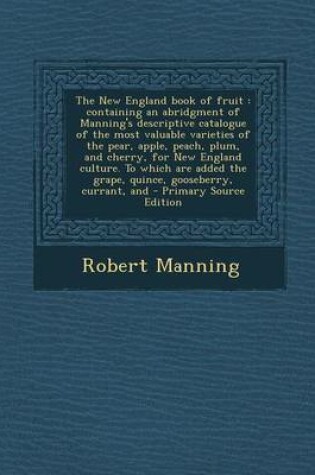 Cover of The New England Book of Fruit