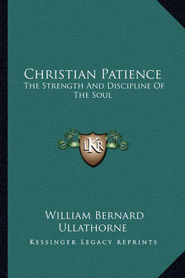 Book cover for Christian Patience Christian Patience