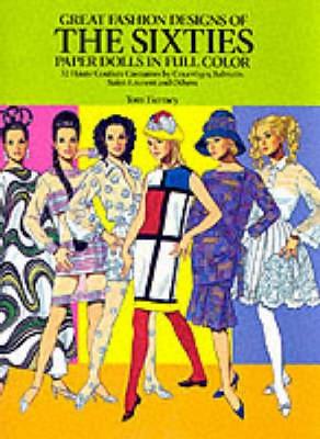 Book cover for Great Fashion Designs of the Sixties: Paper Dolls in Full Colour