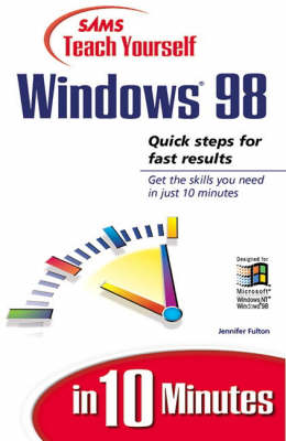 Book cover for Sams Teach Yourself Windows 98 in 10 Minutes