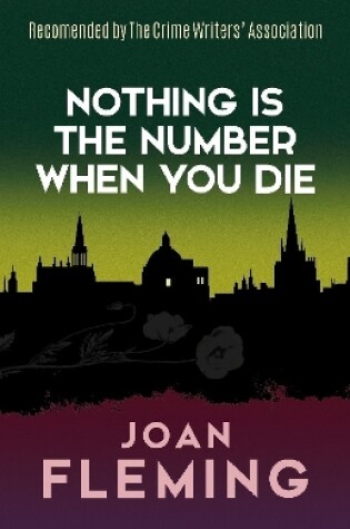 Cover of Nothing is the Number When You Die: a Nuri Bey Mystery