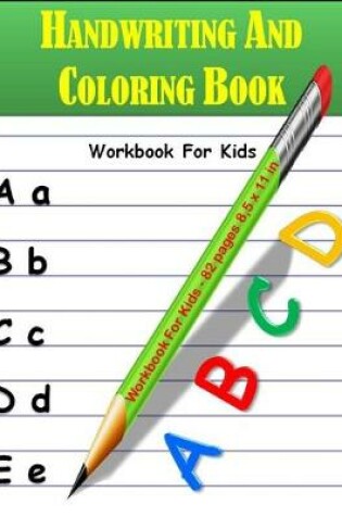 Cover of Handwriting and Coloring Book