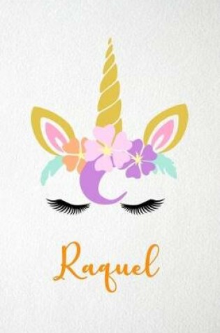 Cover of Raquel A5 Lined Notebook 110 Pages