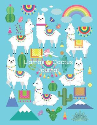 Book cover for Llamas & Cactus Journal