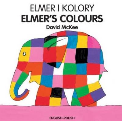 Book cover for Elmer's Colours (English-Polish)