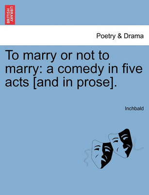 Book cover for To Marry or Not to Marry