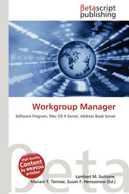 Cover of Workgroup Manager