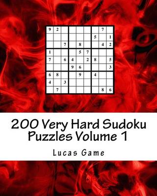 Book cover for 200 Very Hard Sudoku Puzzles Volume 1