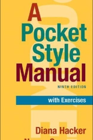 Cover of A Pocket Style Manual with exercises