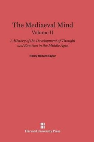 Cover of The Mediaeval Mind, Volume II