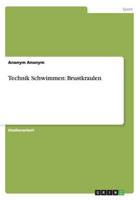 Book cover for Technik Schwimmen