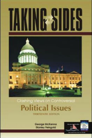 Cover of Taking Sides: Political Issues