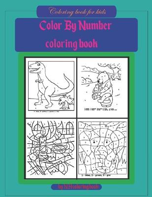 Book cover for Color By Number coloring book