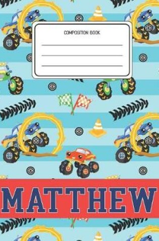 Cover of Composition Book Matthew