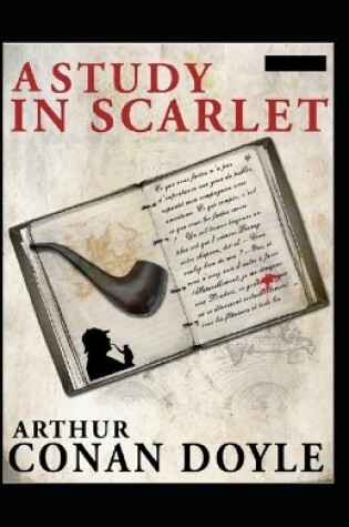 Cover of A Study in Scarlet(Sherlock Holmes #1) illustrated