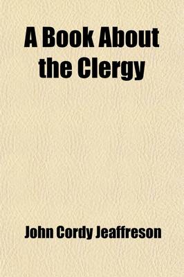 Book cover for A Book about the Clergy (Volume 2)