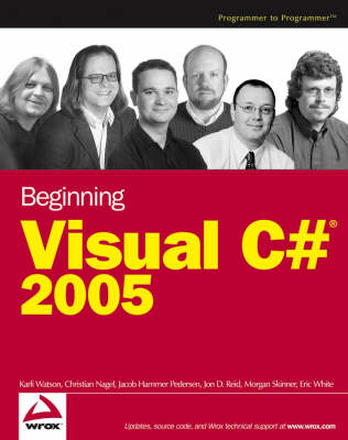 Book cover for Beginning Visual C# and #174 2005