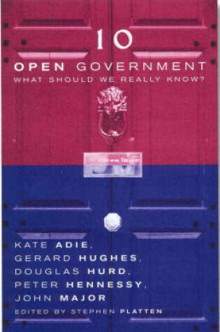 Cover of Open Government