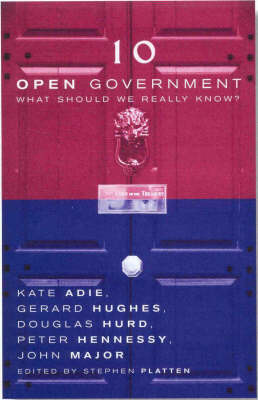 Book cover for Open Government