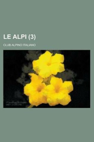 Cover of Le Alpi (3 )