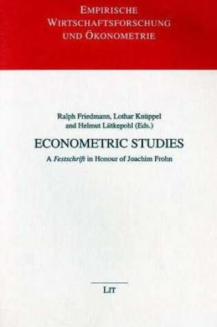 Cover of Econometric Studies