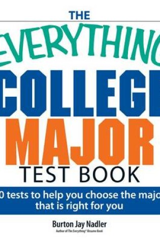 Cover of The Everything College Major Test Book