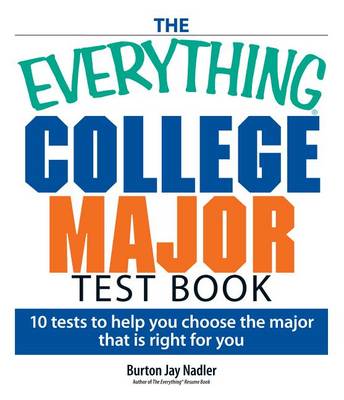 Book cover for The Everything College Major Test Book