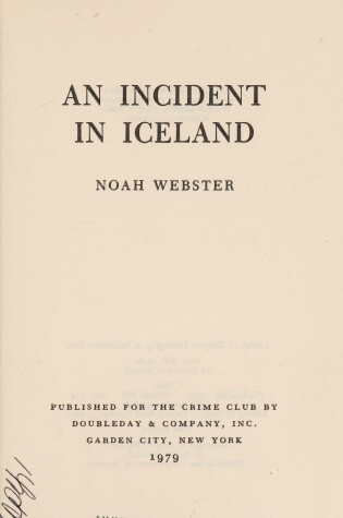 Cover of An Incident in Iceland