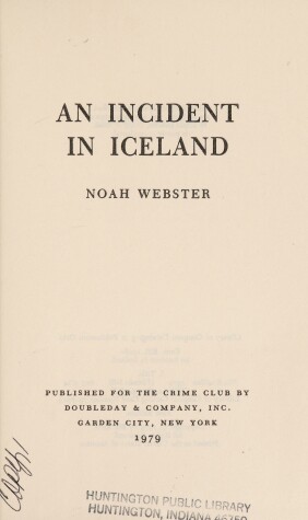 Book cover for An Incident in Iceland