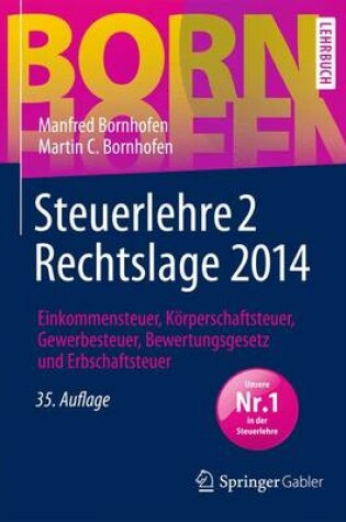 Cover of Steuerlehre 2 Rechtslage 2014