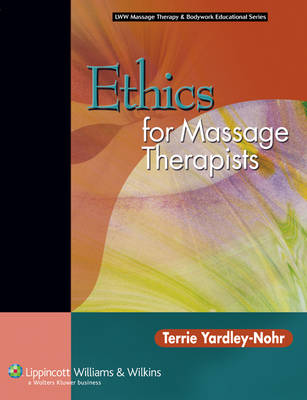 Book cover for Ethics for Massage Therapists