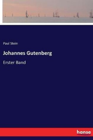 Cover of Johannes Gutenberg