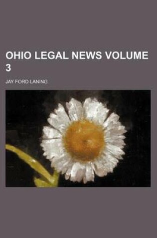 Cover of Ohio Legal News Volume 3