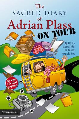 Book cover for The Sacred Diary of Adrian Plass, on Tour