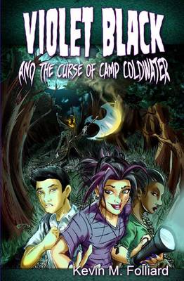 Book cover for Violet Black & the Curse of Camp Coldwater