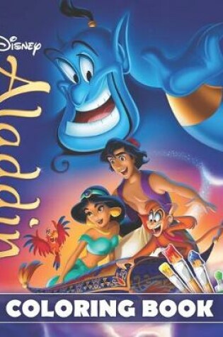 Cover of Aladdin Coloring Book