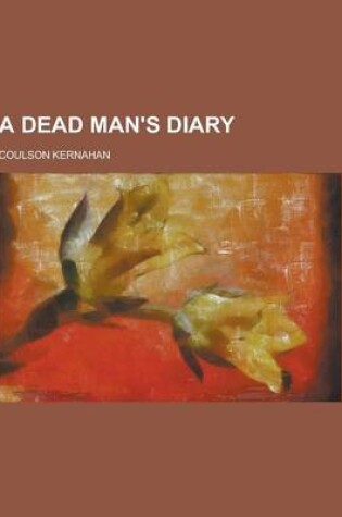 Cover of A Dead Man's Diary