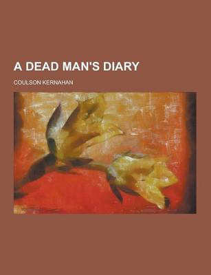 Book cover for A Dead Man's Diary