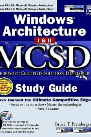 Cover of Windows Architecture 1 and 2 MCSD Study Guide