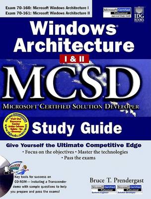 Book cover for Windows Architecture 1 and 2 MCSD Study Guide