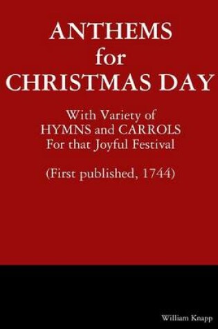 Cover of Anthems for Christmas Day