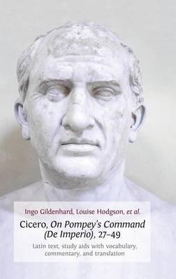 Book cover for Cicero, on Pompey's Command (de Imperio), 27-49