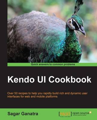 Book cover for Kendo UI Cookbook