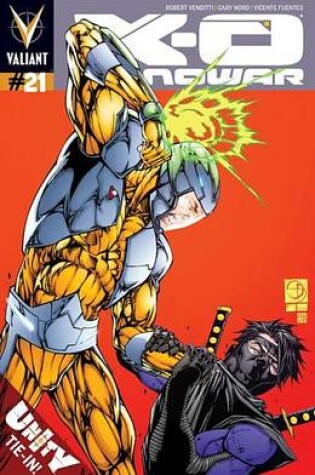 Cover of X-O Manowar (2012) Issue 21