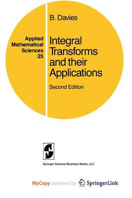 Book cover for Integral Transforms and Their Applications