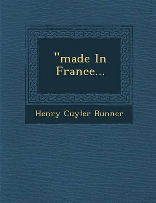 Book cover for "Made in France...