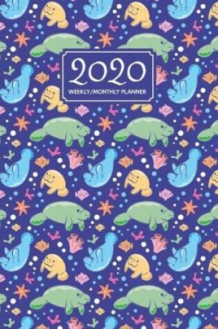 Cover of Manatee Planner 2020 - Underwater Pattern