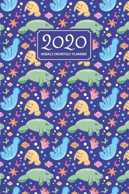 Book cover for Manatee Planner 2020 - Underwater Pattern